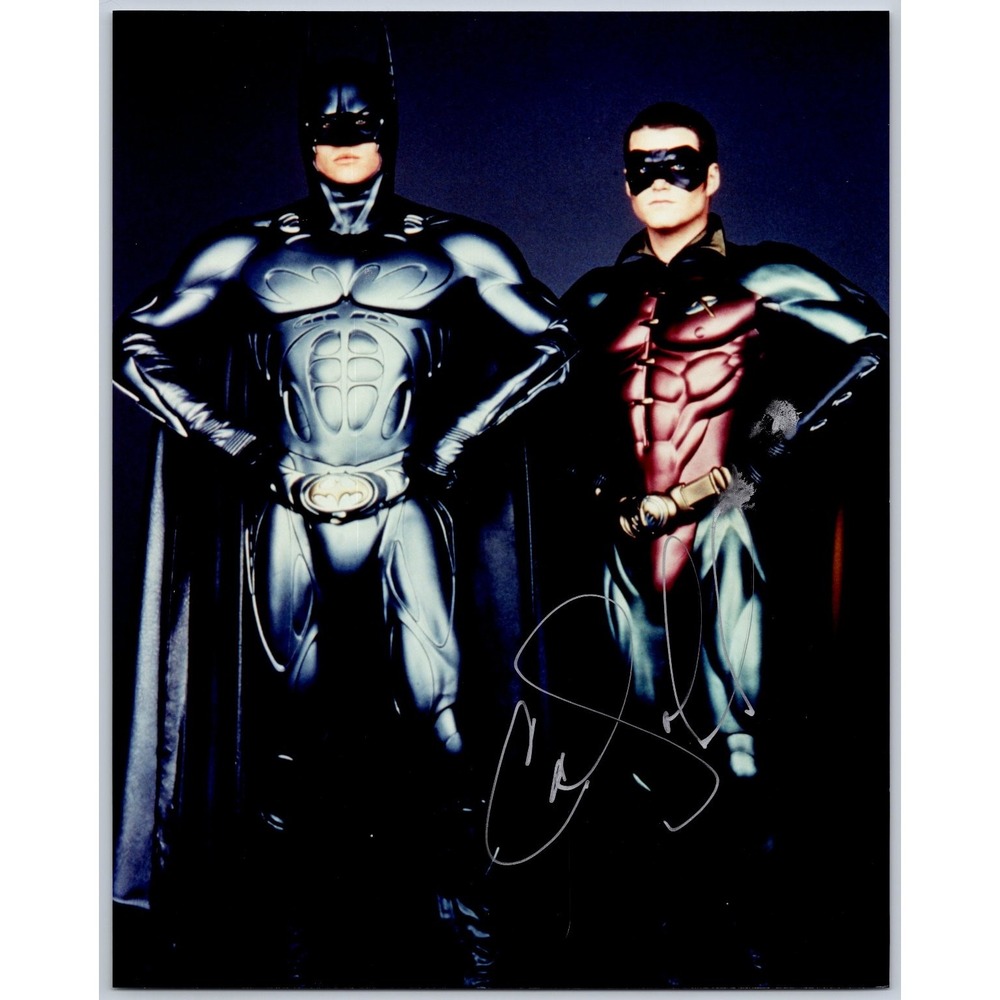 Chris O'Donnell Autograph Photo Batman & Robin Movie Actor Signed 8x10